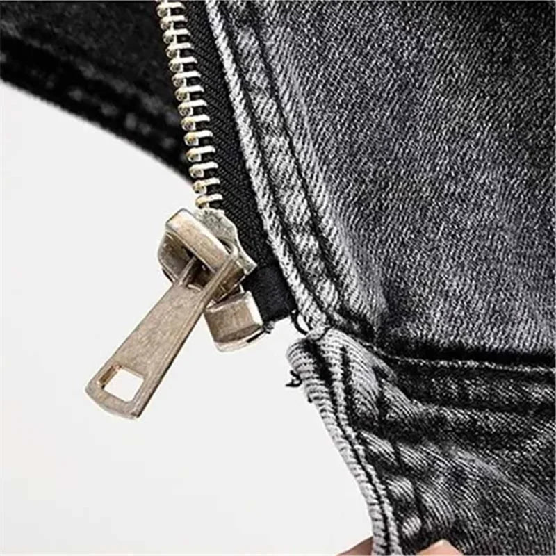 Raven Denim Biker Vest - Jack Hafford