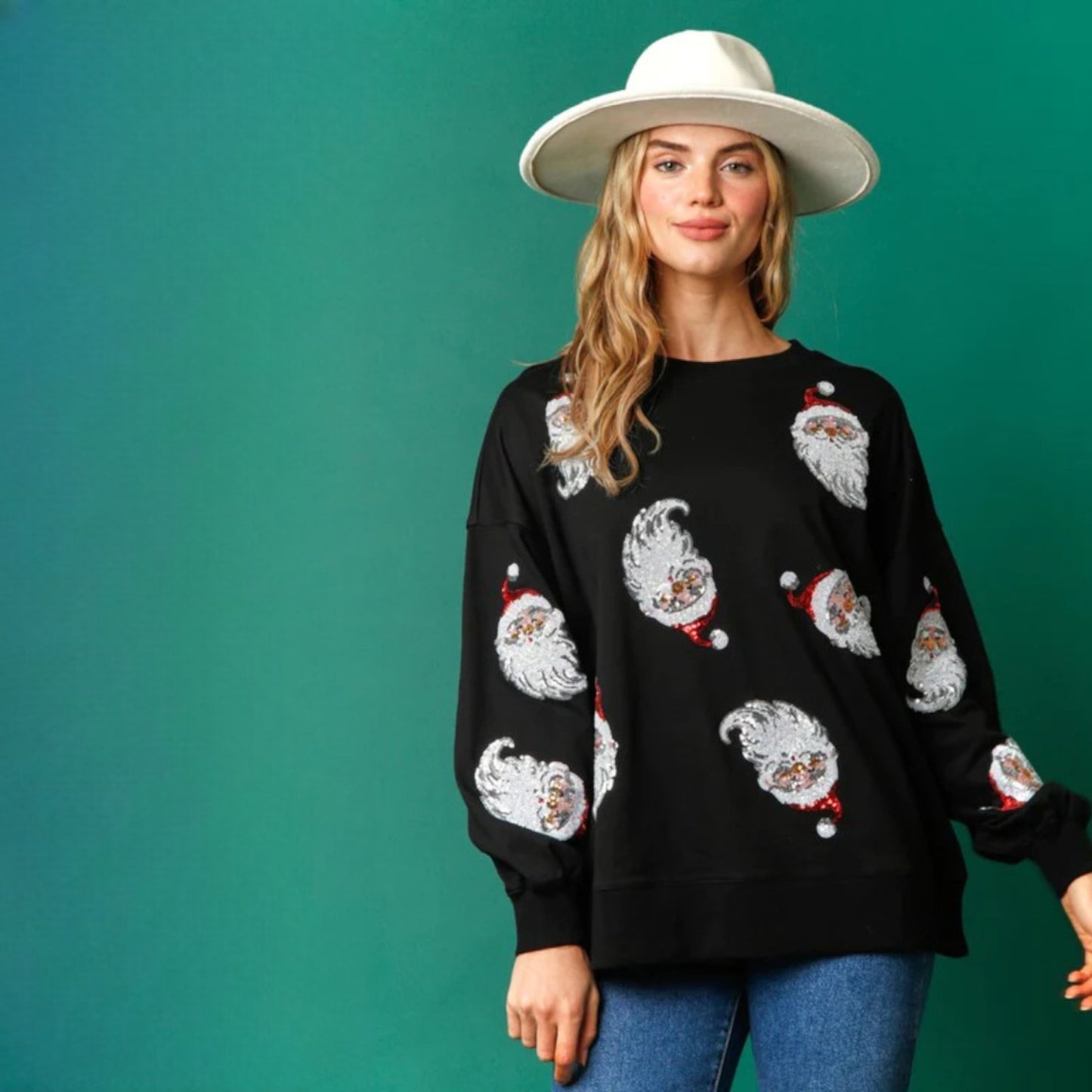 Jolly Santa Ugly Christmas Sweater - Jack Hafford