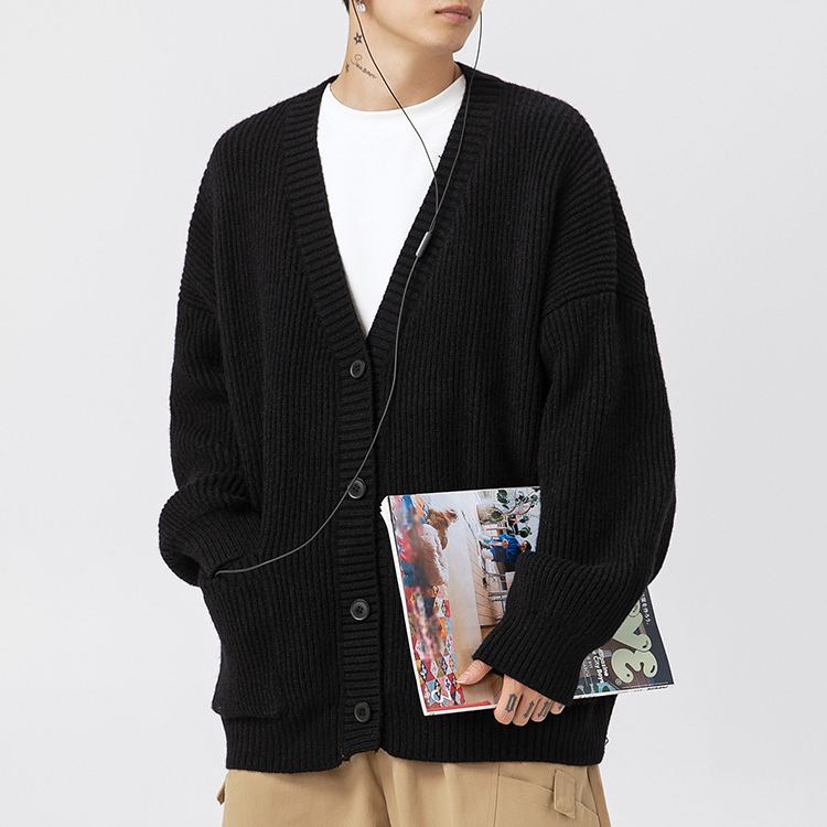 Lo-Fi Oversized Knit Cardigan