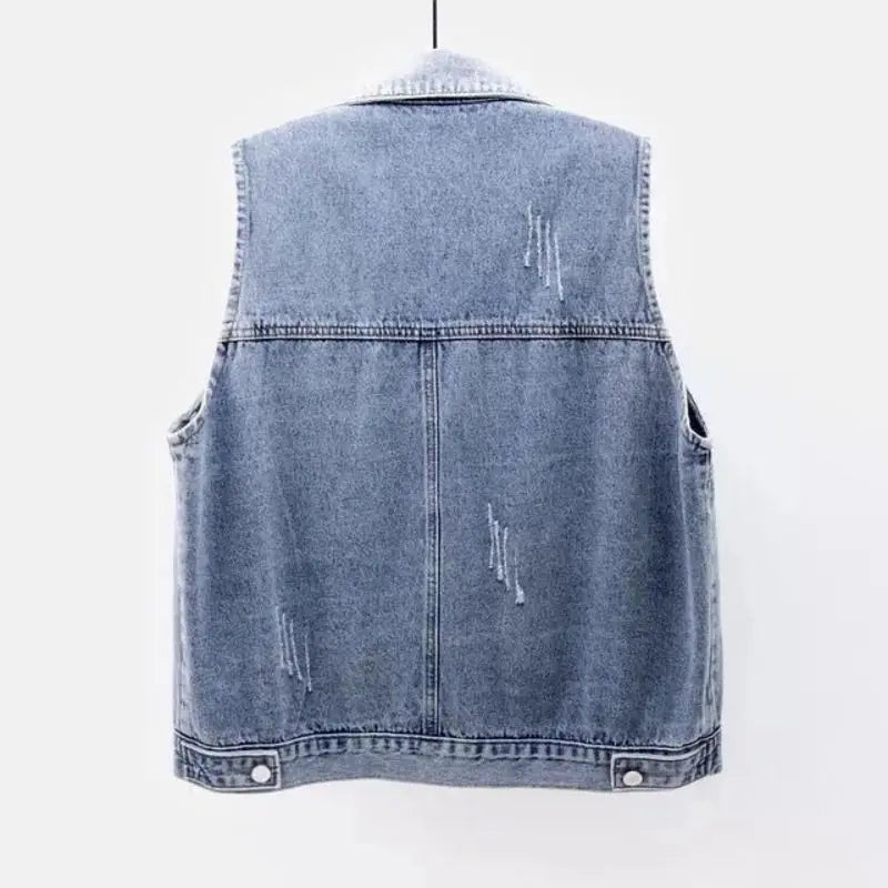Freya Denim Vest - Jack Hafford