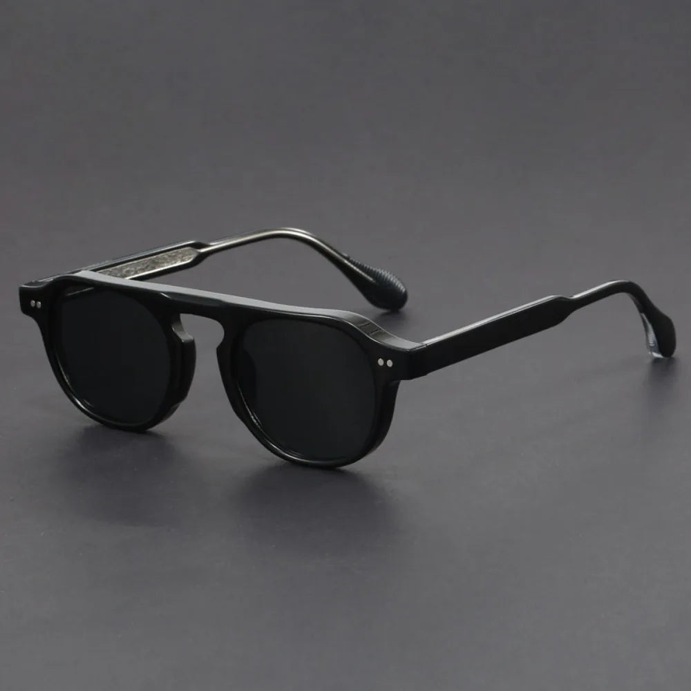 Noir Panto Sunglasses - Jack Hafford