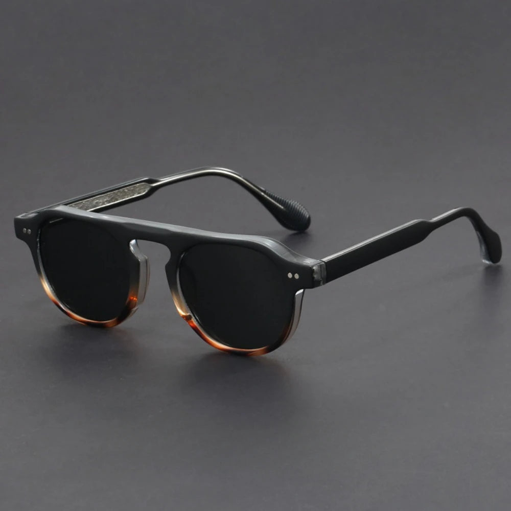 Noir Panto Sunglasses - Jack Hafford