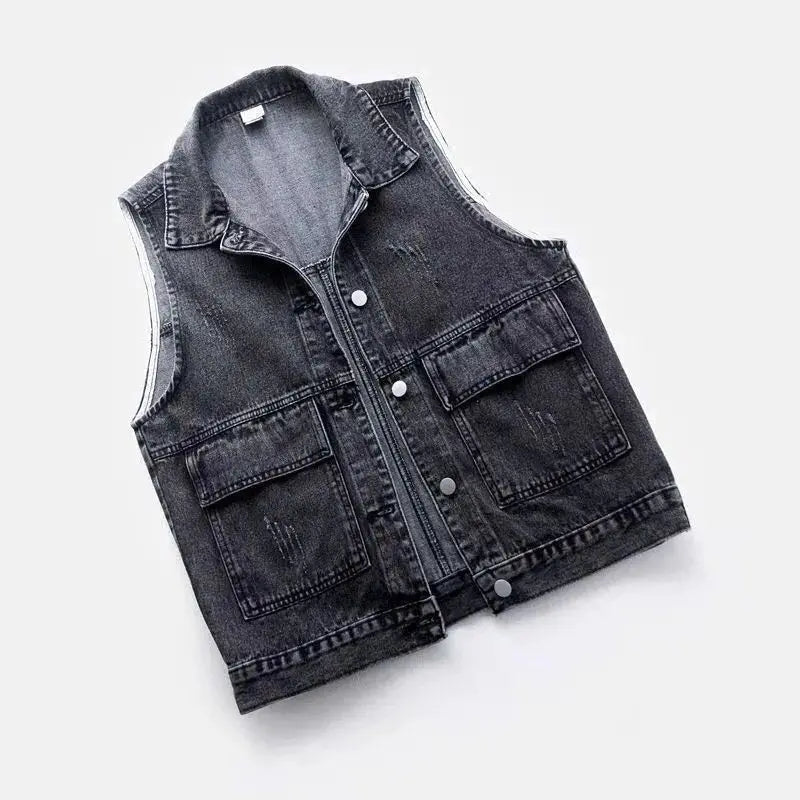 Freya Denim Vest - Jack Hafford