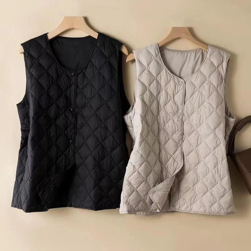 Catrina Quilted Vest - Jack Hafford