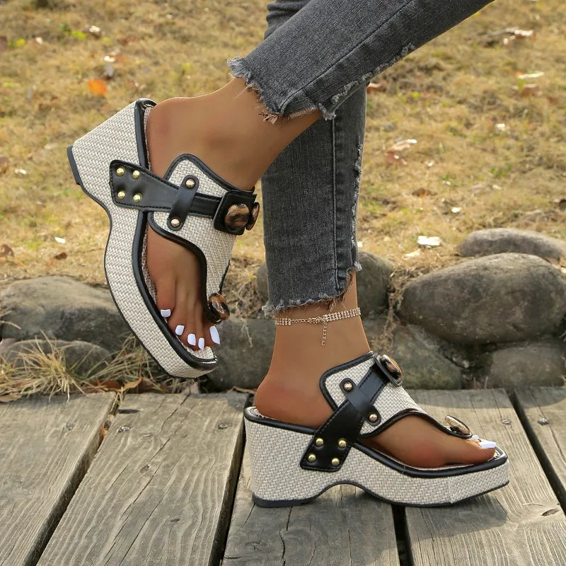 Bambi Block Heel Sandal - Jack Hafford