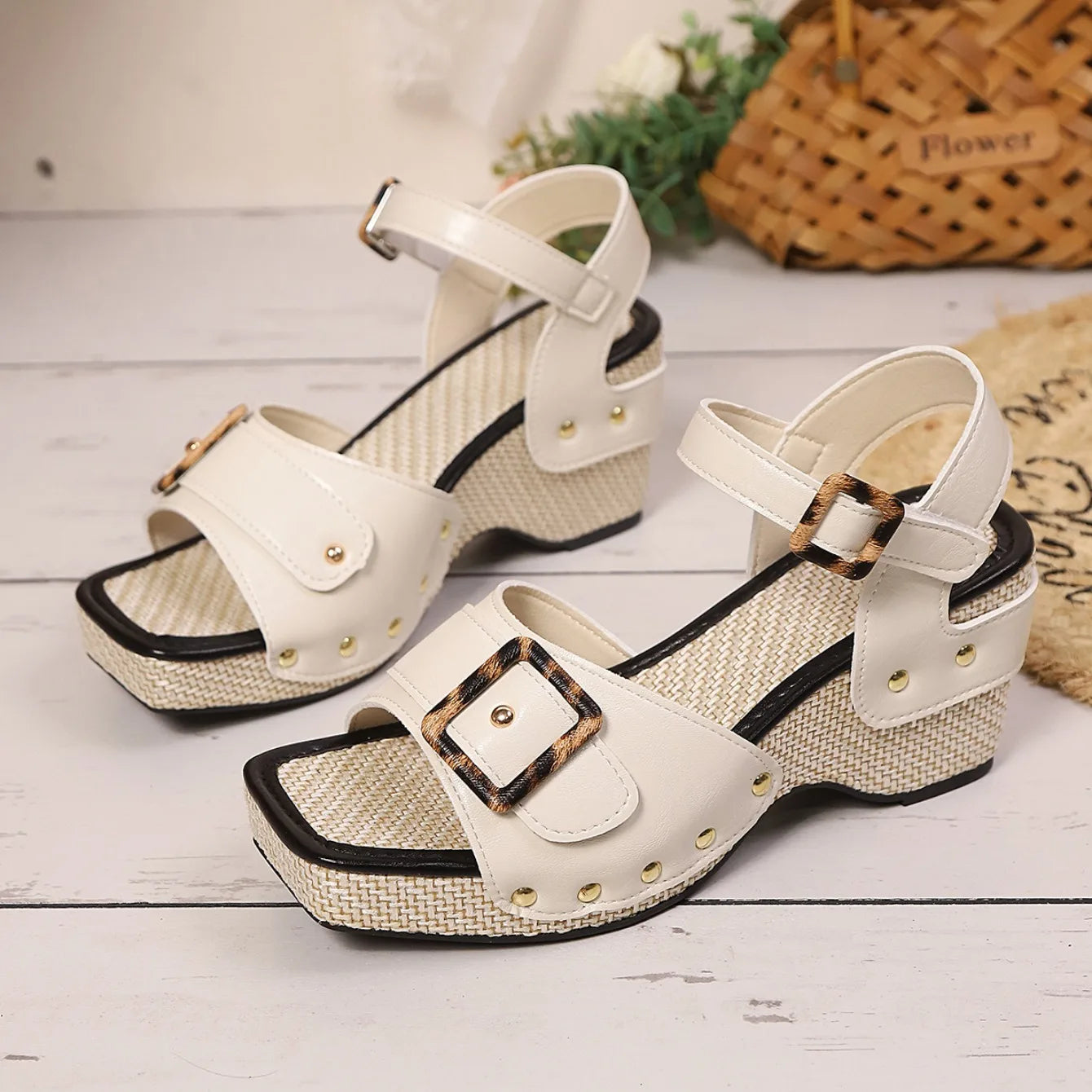 Bambi Wedge Sandal - Jack Hafford