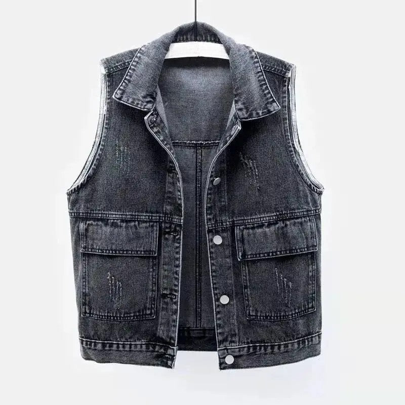 Freya Denim Vest - Jack Hafford