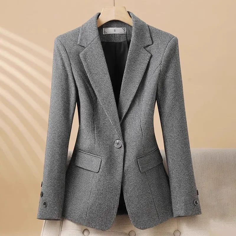 Sabrina One-Button Blazer - Jack Hafford