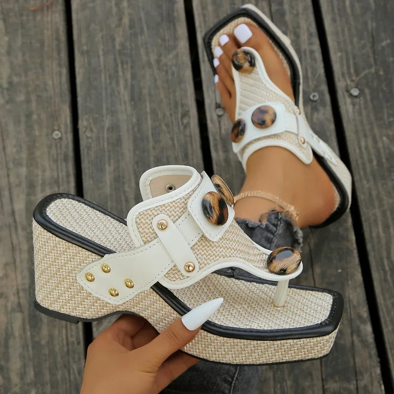Bambi Block Heel Sandal - Jack Hafford