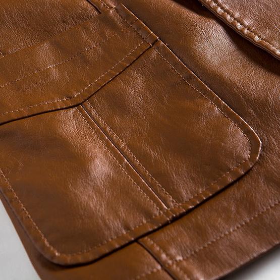 Norris Leather Blazer - Jack Hafford