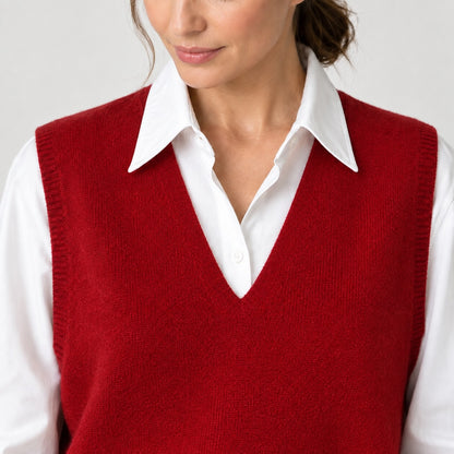 Anne Wool Sweater Vest