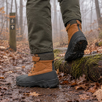 Brodvick Leather Duck Boots