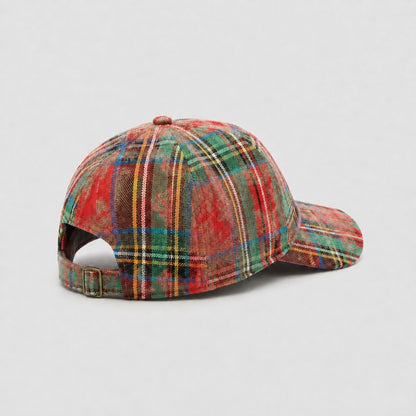 Bramwick Retro Plaid Baseball Cap