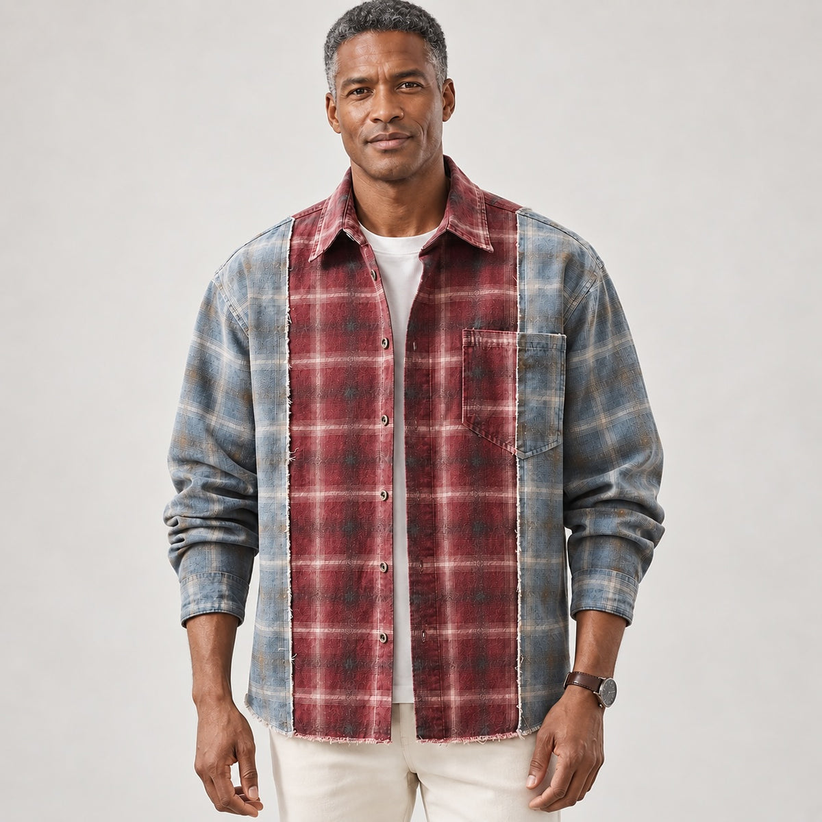 Carson Cotton Plaid Shirt