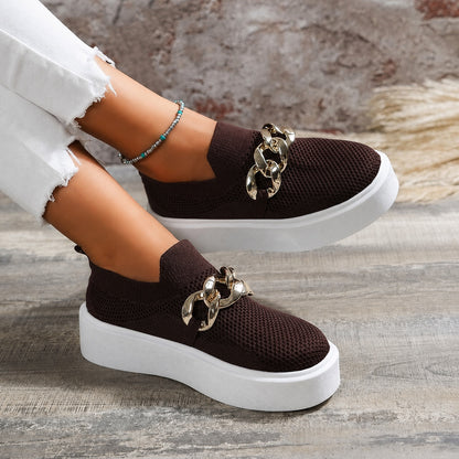 Macamia Knit Platform Sneakers