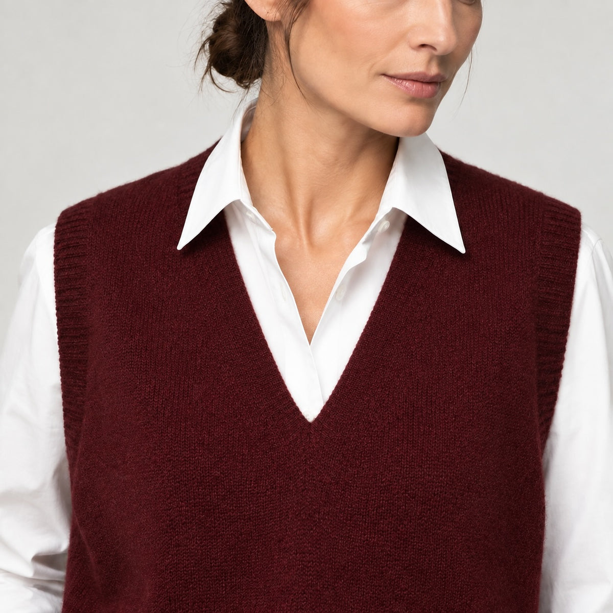 Anne Wool Sweater Vest
