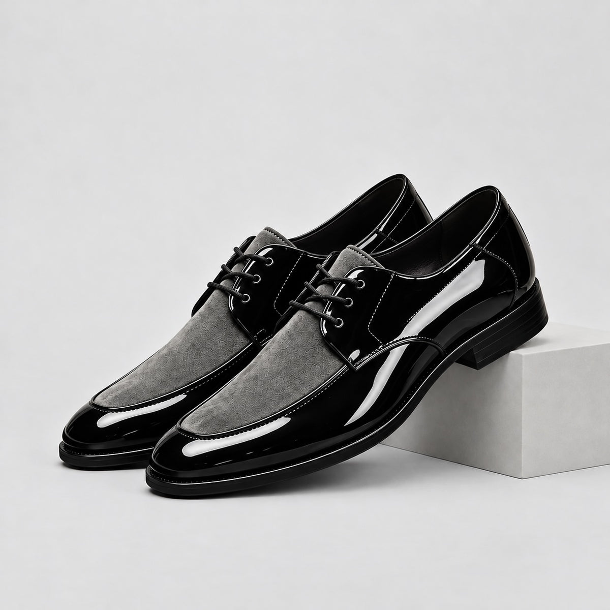 Zorvan Velvet Derby Shoes