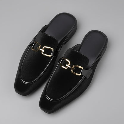 Velvet Mule Loafers - Jack Hafford
