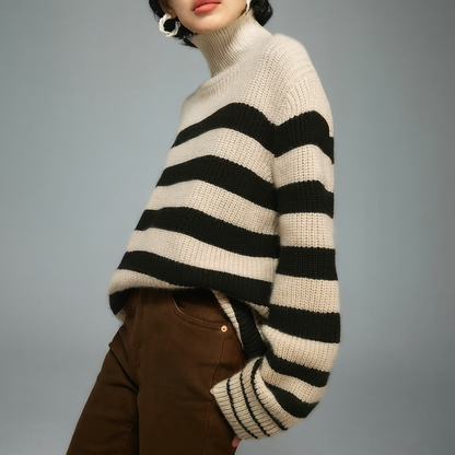 Sunday Turtleneck Knit Sweater - Jack Hafford