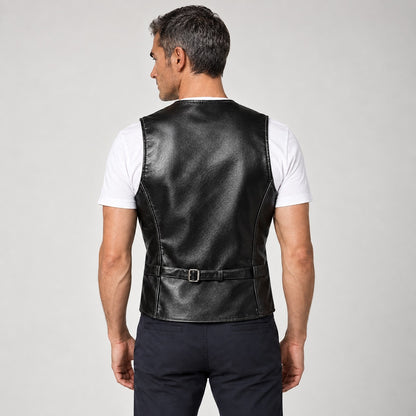 Darro Leather Vest