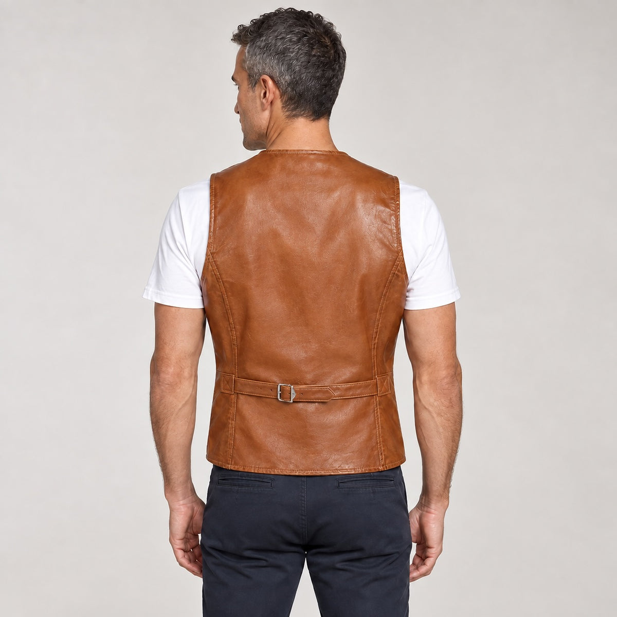 Darro Leather Vest