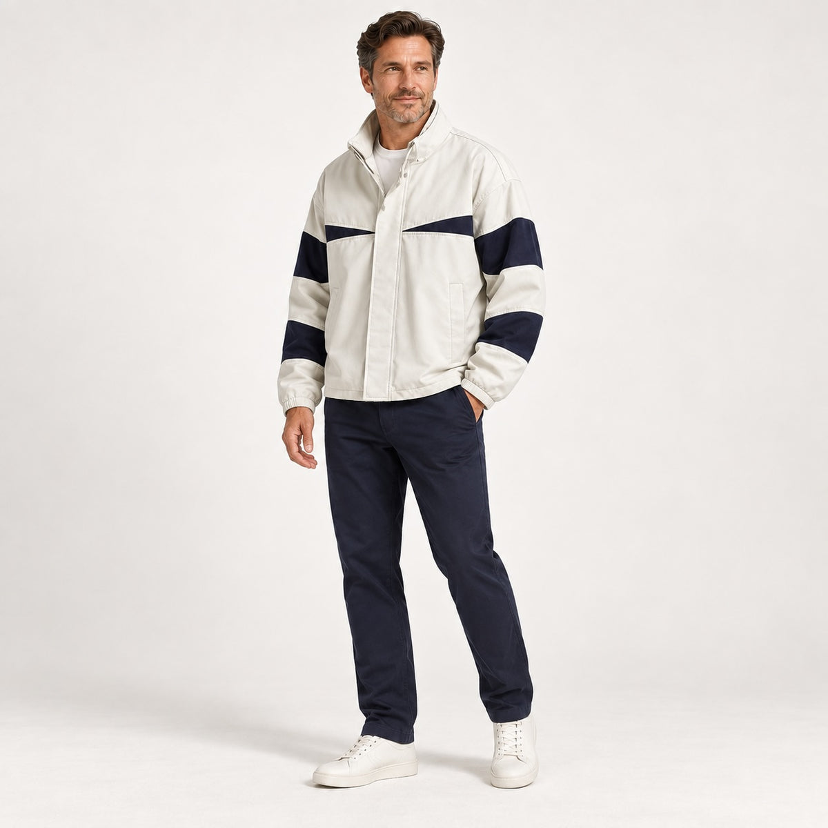 Blaster Retro Colorblock Jacket