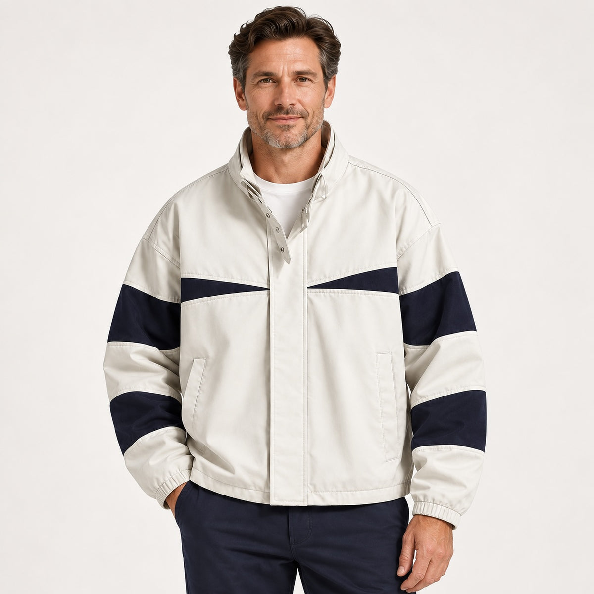Blaster Retro Colorblock Jacket