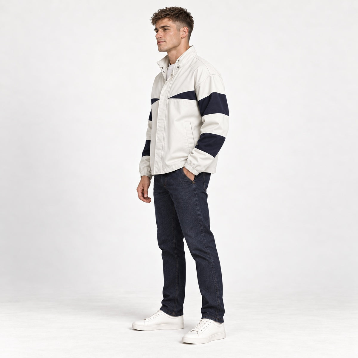 Blaster Retro Colorblock Jacket