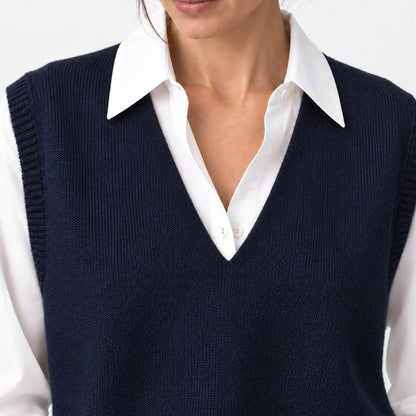 Anne Wool Sweater Vest