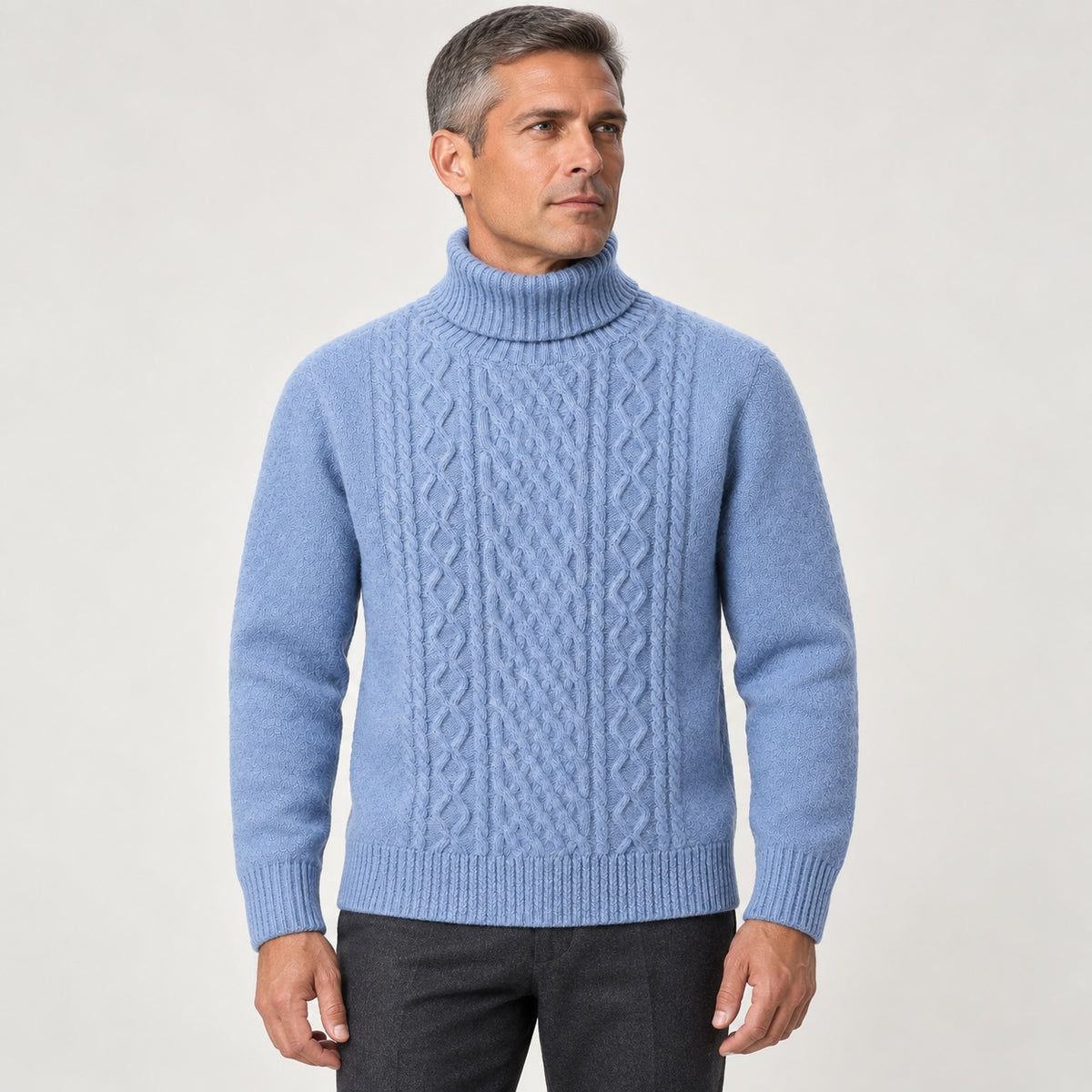 Dovan Wool Turtleneck Sweater
