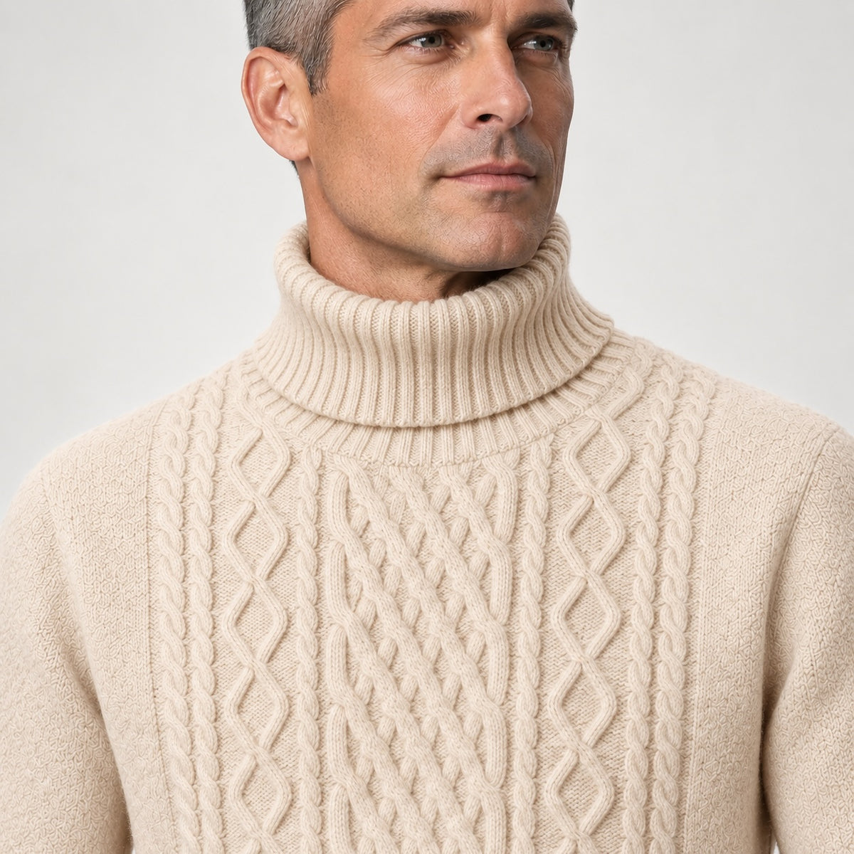 Dovan Wool Turtleneck Sweater