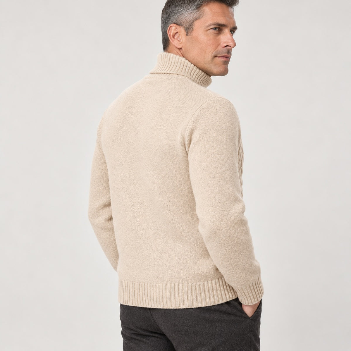 Dovan Wool Turtleneck Sweater