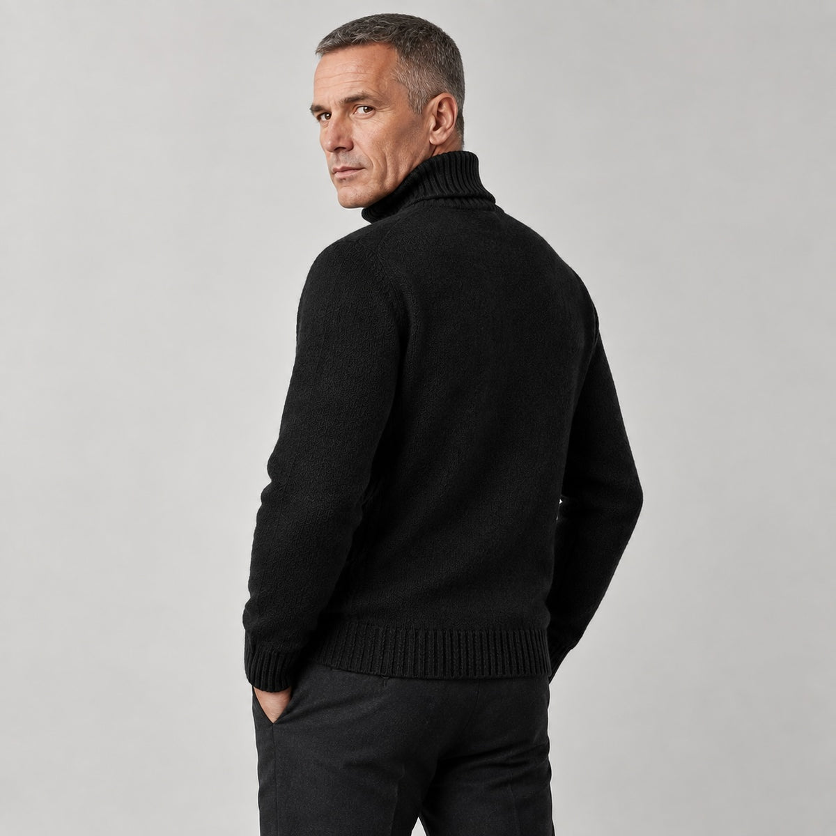Dovan Wool Turtleneck Sweater