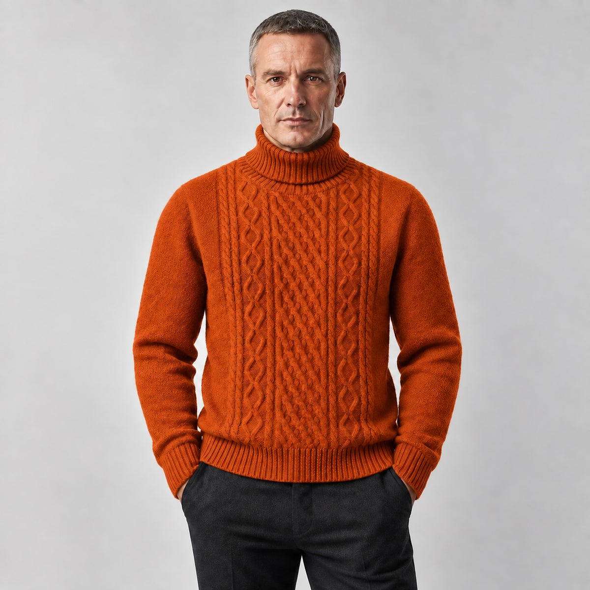 Dovan Wool Turtleneck Sweater