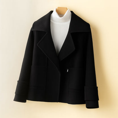 Sue Cropped Wool Coat