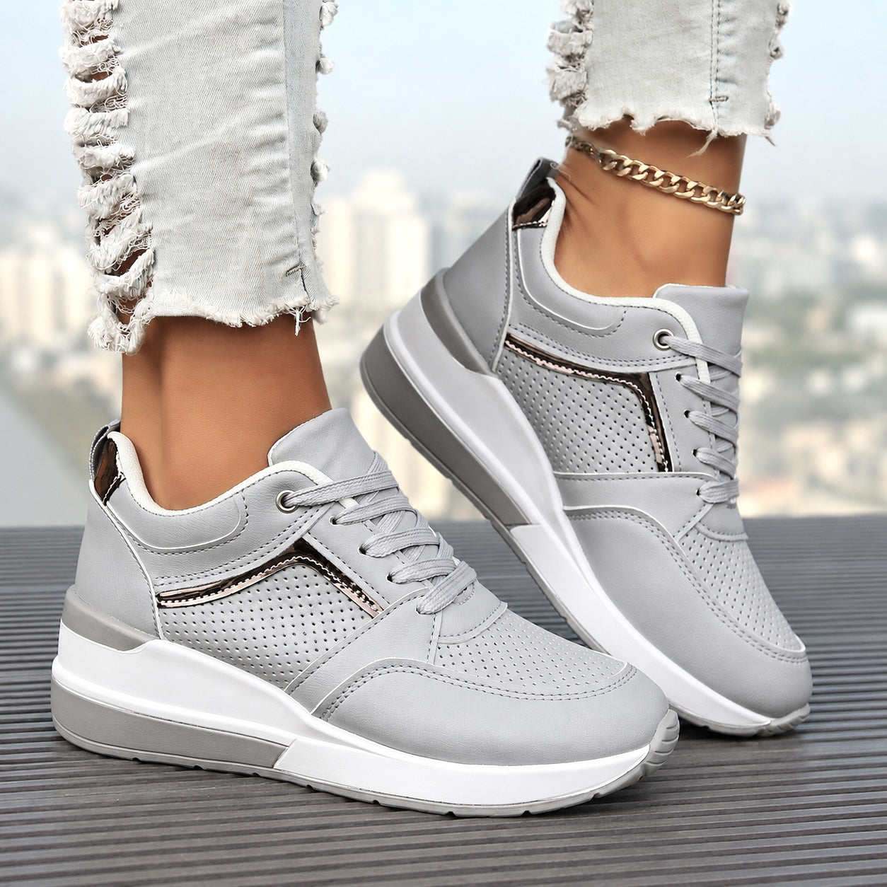Gimelle Wedge Orthopedic Sneakers