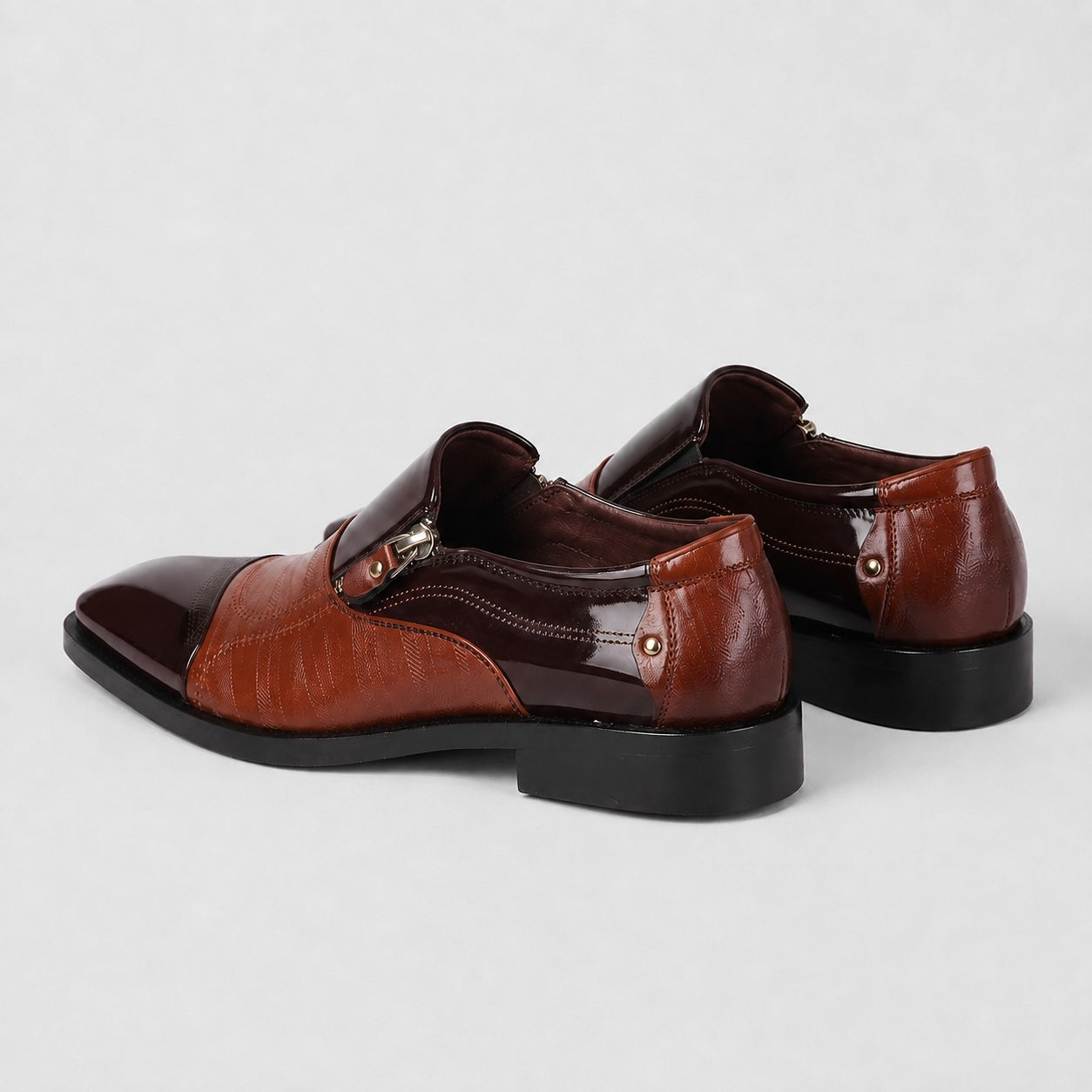 Lawrence Patent Slip On Loafers