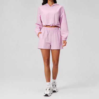 Caleya Crop Hoodie Training Set