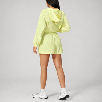 Caleya Crop Hoodie Training Set
