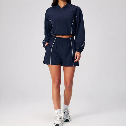 Caleya Crop Hoodie Training Set