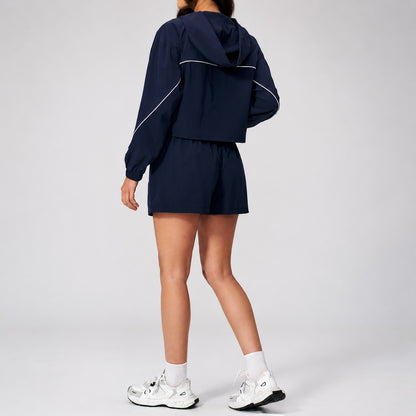 Caleya Crop Hoodie Training Set