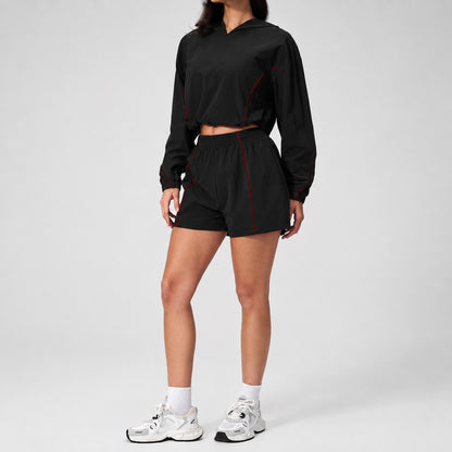 Caleya Crop Hoodie Training Set