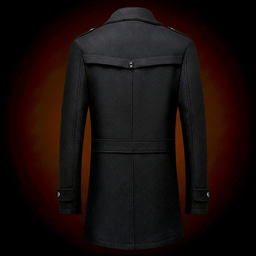 Rothmere Officer Wool Coat - Jack Hafford