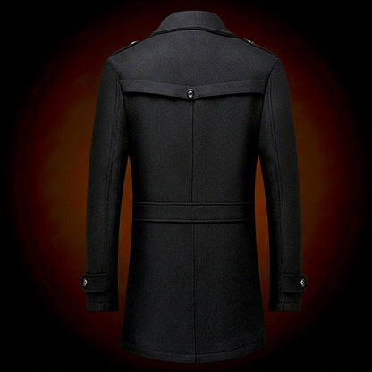 Rothmere Officer Wool Coat - Jack Hafford