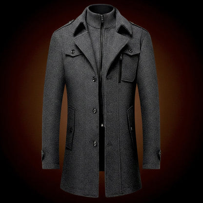 Rothmere Officer Wool Coat - Jack Hafford
