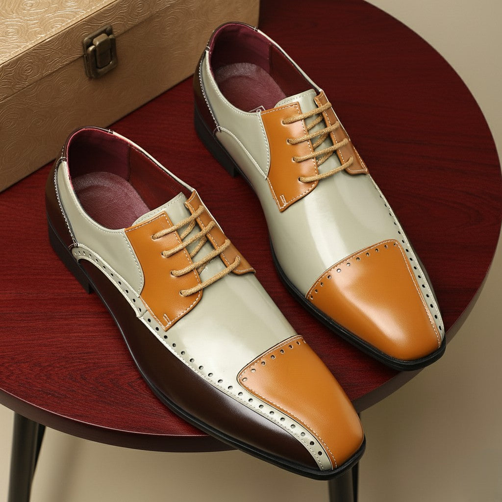 Vegas Colorblock Oxfords