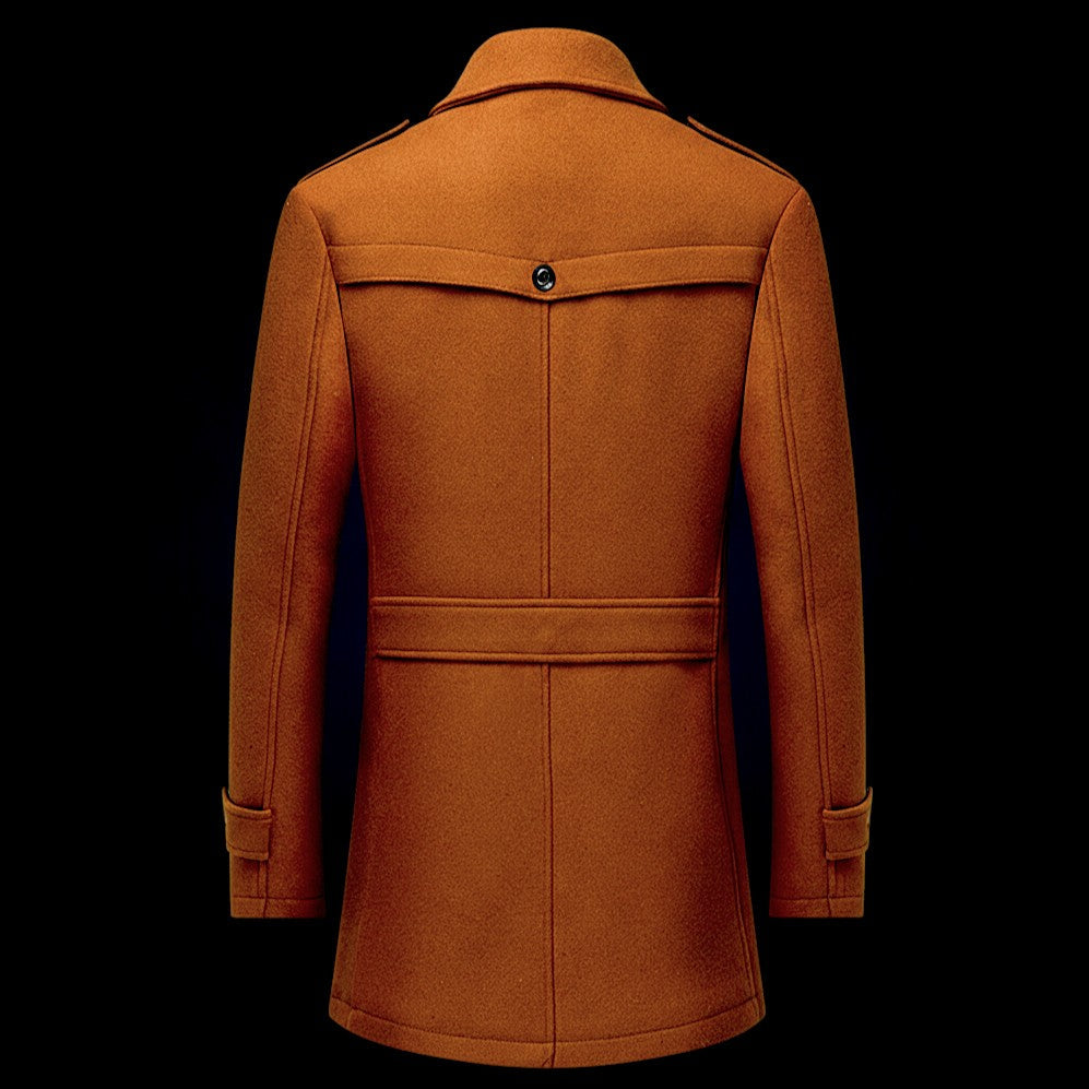 Rothmere Officer Wool Coat - Jack Hafford