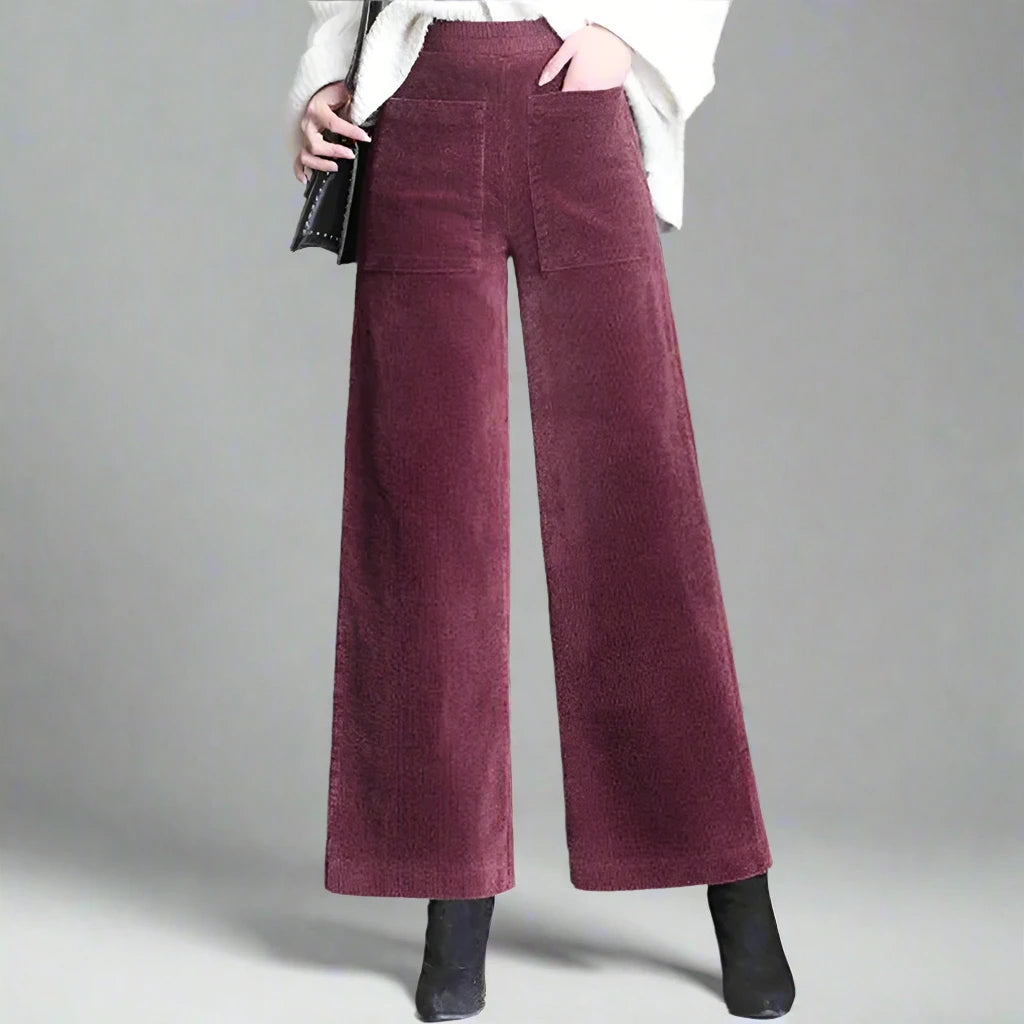 Bridget Flare Corduroy Pants