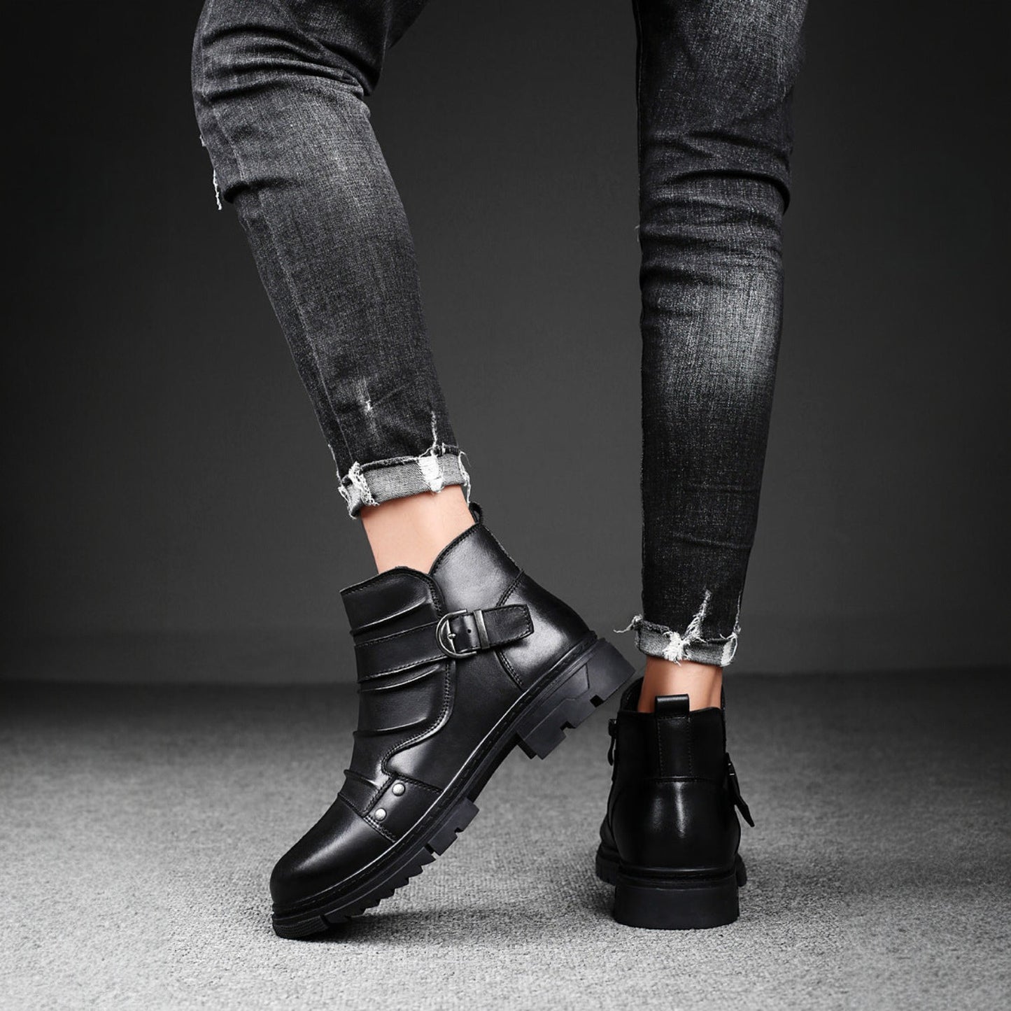 Cedrus Leather Boots