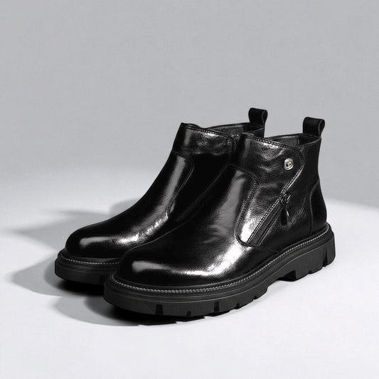 Langford Leather Ankle Boots - Jack Hafford